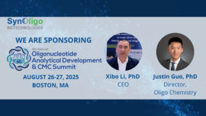Sponsoring 4th oligo analytical development and CMC