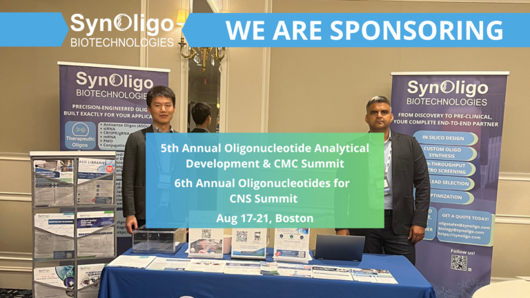 5th Oligonucleotide Analytical Development & CMC Summit and 6th Oligo CNS Summit