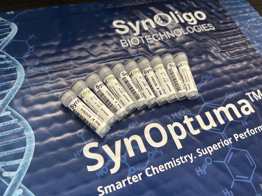 SynOptuma oligo vials